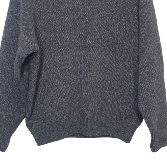 Apt 9 Knit Sweater Womens Medium Gray Warm Soft Mock Neck - Picture 4 of 7